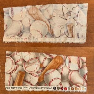Reindeer Baseball Patch